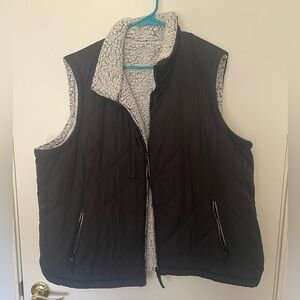 Reversible Vest with Quilted or Sherpa Lining